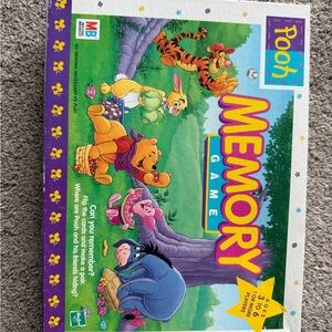 Vintage Pooh Memory board game